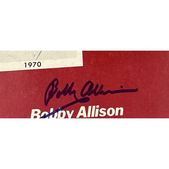 Bobby Allison Signed Vintage Program Like Cola 500 Pocono JSA COA - Picture 3 of 7